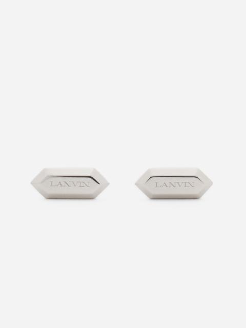 LANVIN LABEL CUFFLINKS
