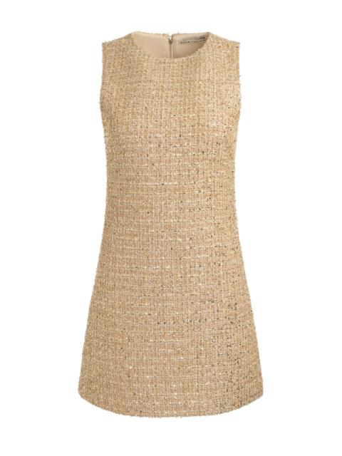 CADE EMBELLISHED TWEED MINI DRESS