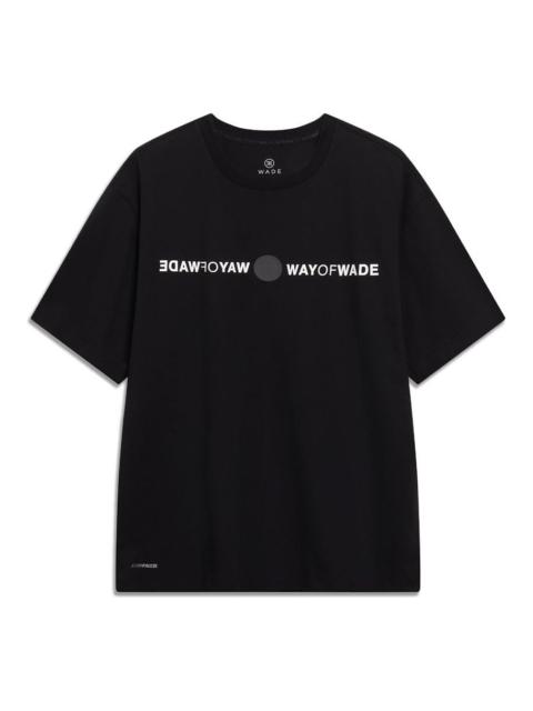 Li-Ning Way Of Wade Graphic T-shirt 'Black' AHST329-1