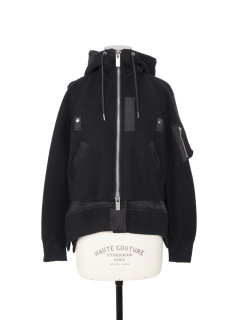 Sponge Sweat x Nylon Twill Hoodie