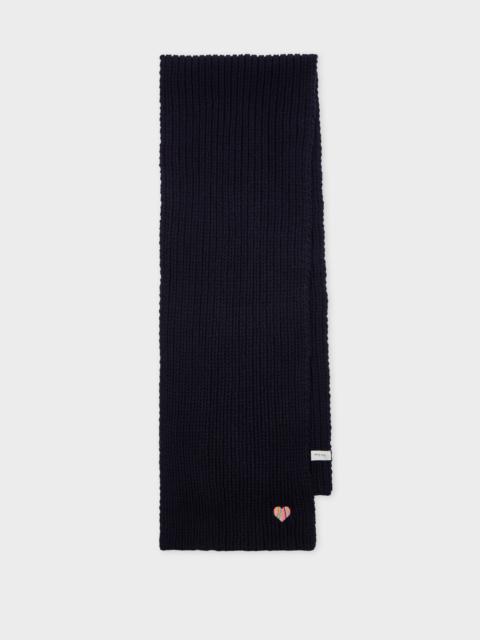 Women's Lambswool 'Swirl' Heart Scarf