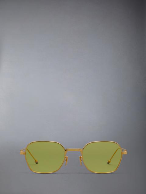 TITANIUM RECTANGULAR SUNGLASSES