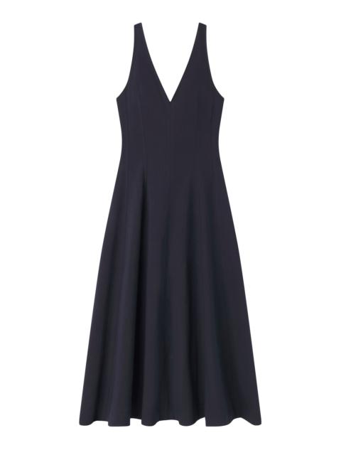 Clara Stretch Cotton Midi Dress