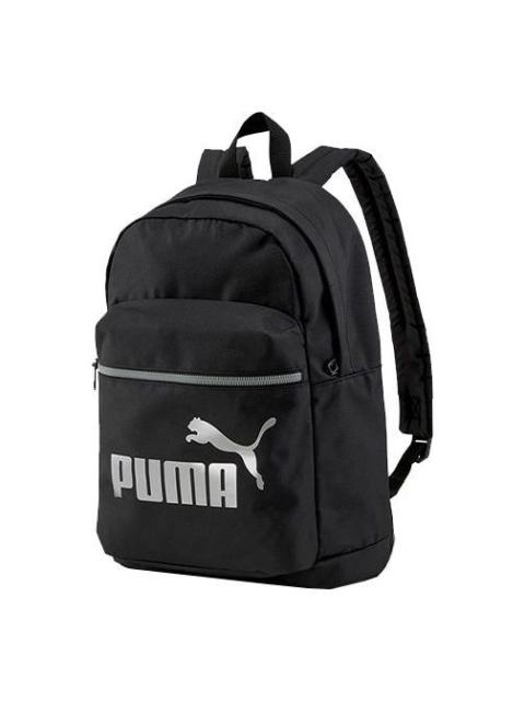 (WMNS) PUMA Core Base College Bag 'Black White' 077374-01