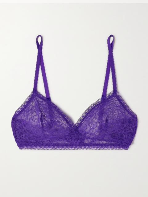 Pensees Douce Stretch-lace Soft-cup Triangle Bra