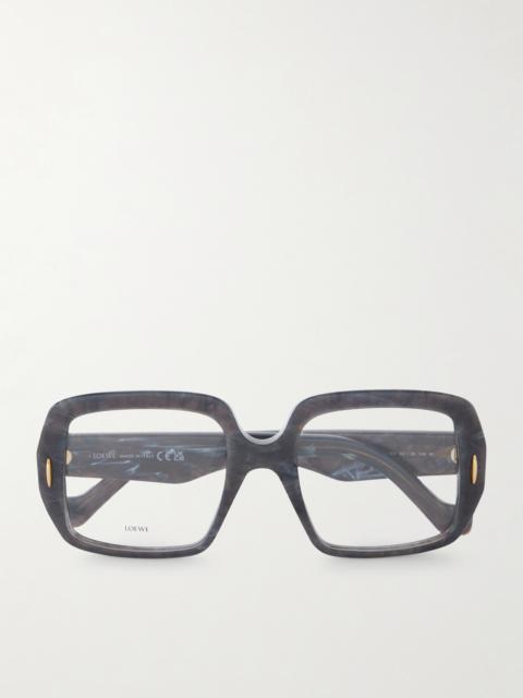 Anagram Square-frame Acetate Optical Glasses