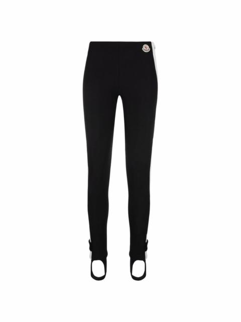 high-waist stirrup leggings