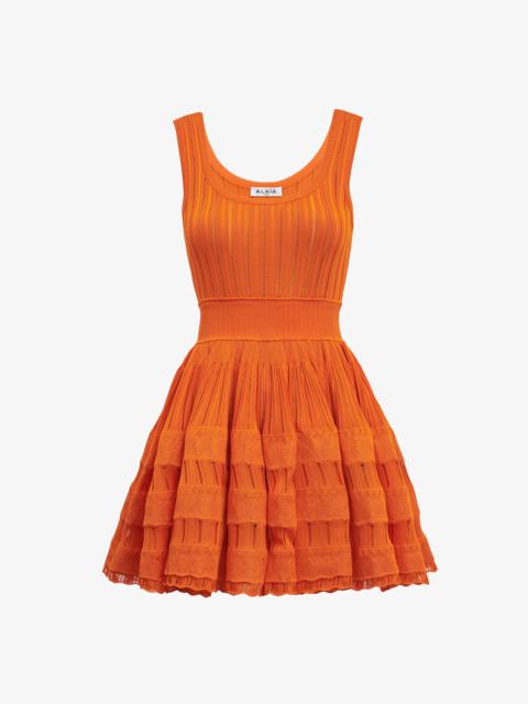 SHINY CRINOLINE DRESS