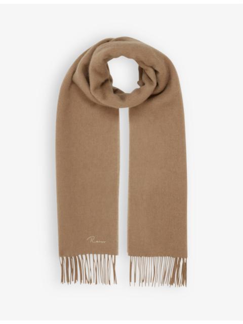 Picton cashmere and wool-blend scarf