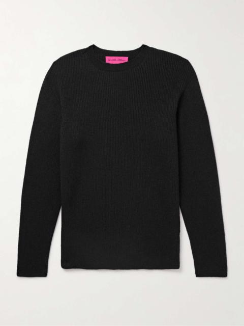 Slim-Fit Ribbed Cashmere and Silk-Blend Sweater