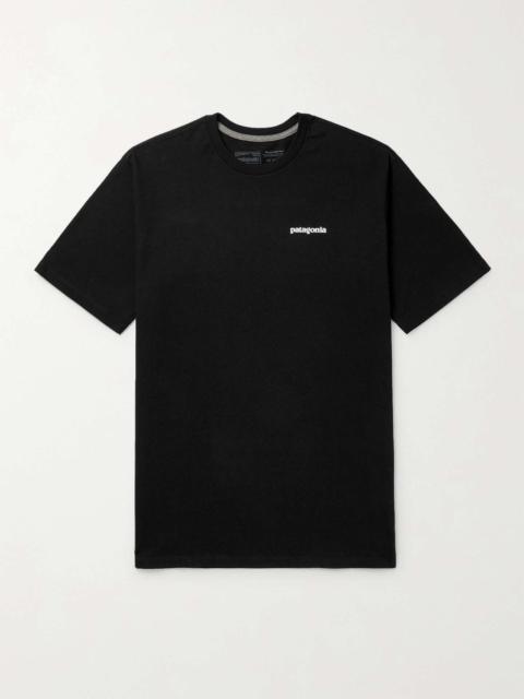 P-6 Logo Responsibili-Tee Printed Recycled Cotton-Blend Jersey T-Shirt