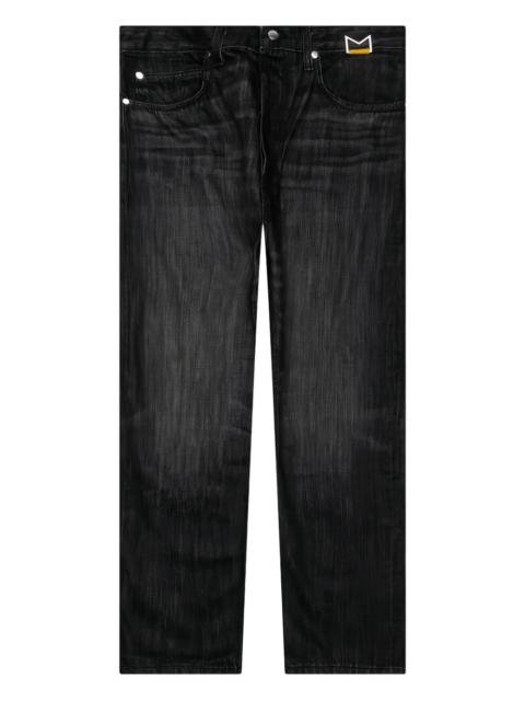 Classic logo-patch jeans