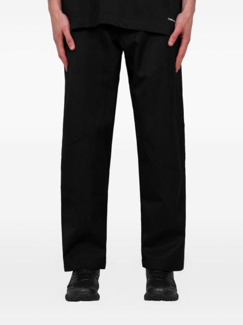 straight-leg trousers