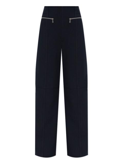zip-pocket trousers