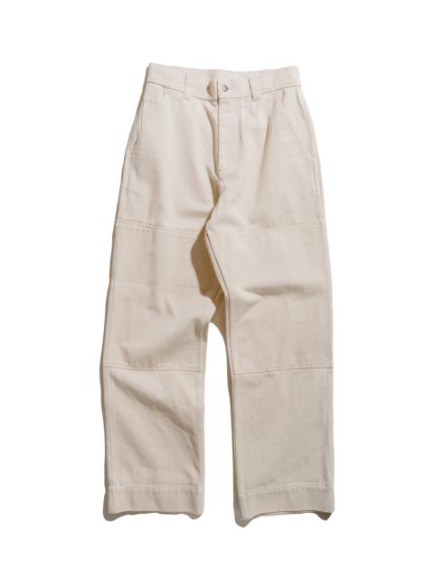 MHL Tool Pocket Trousers Natural Cotton Denim Natural