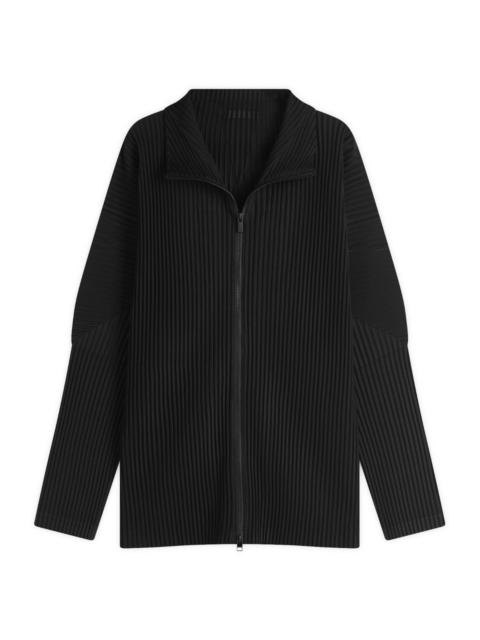 Homme Plissé Issey Miyake Pleated Zip Track Top