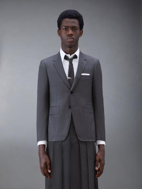 Dark Grey Super 120s Twill Classic Sport Coat