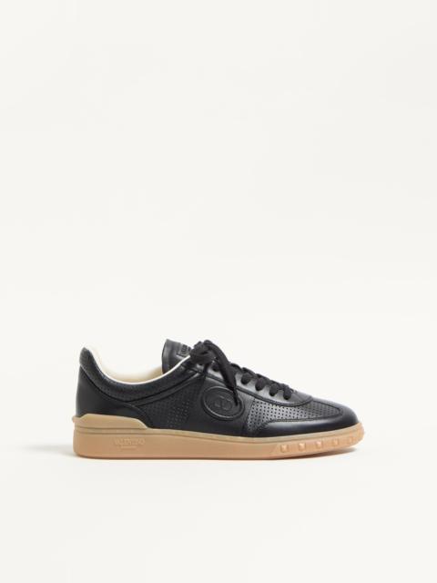 UPVILLAGE LOW-TOP SNEAKER IN PERFORATED NAPPA LEATHER