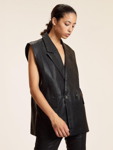 Lola Leather Vest