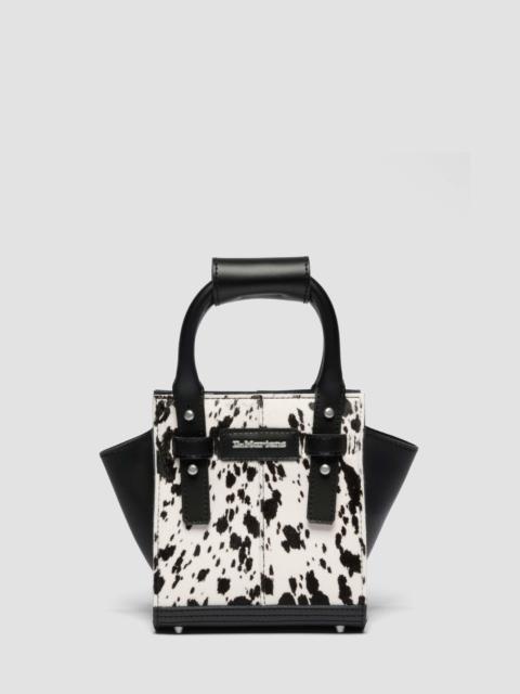 Extra Small Tote Bag Dalmatian Hair On & Kiev Leather Bag
