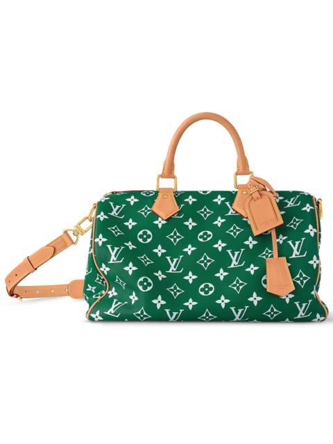 Louis Vuitton Speedy P9 Bandoulière 40 Monogram Leather Green
