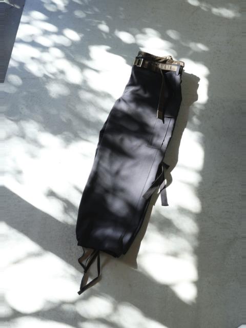 Wool Suiting x Nylon Twill Pants