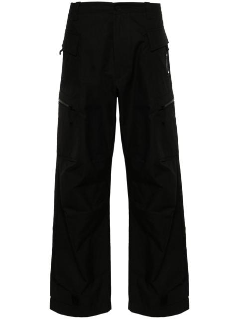 Static ripstop cargo trousers