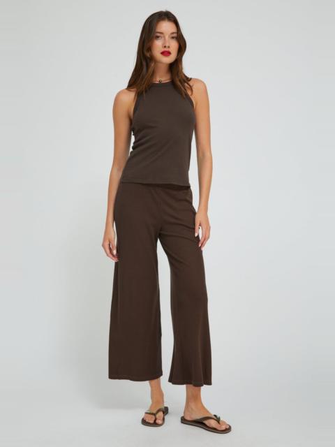 CHOCOLATE RIB CULOTTE