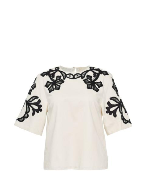 embroidered blouse