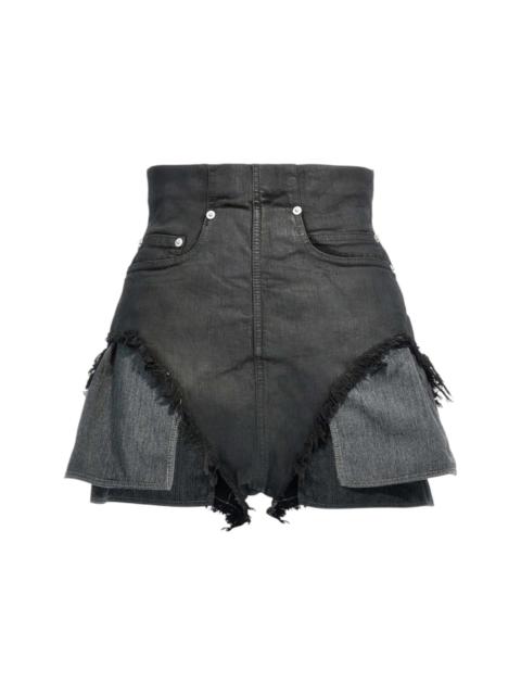 Rick Owens DRKSHDW Dirt Cutoffs Shorts Black/Wax