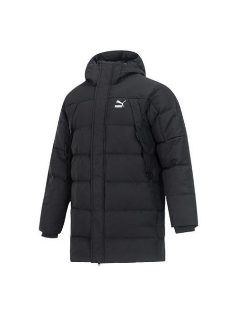 PUMA Protective Hooded Down Coat 'Black' 535582-01