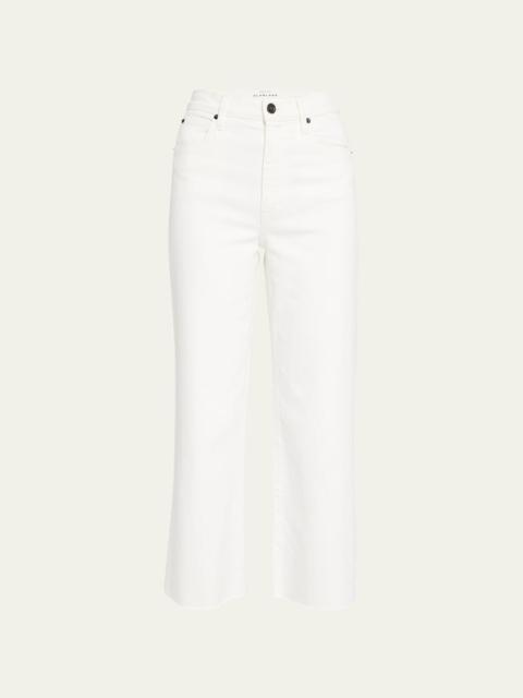 Grace Straight Raw Hem Jeans