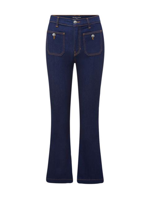 CARSON KICK-FLARE JEAN | PATCH POCKETS