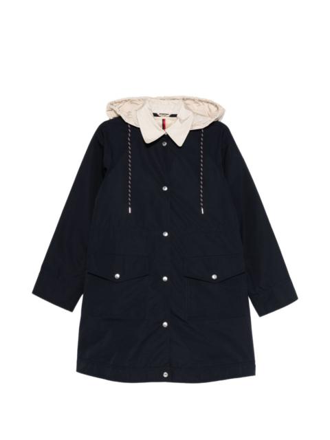 hooded pocket parka