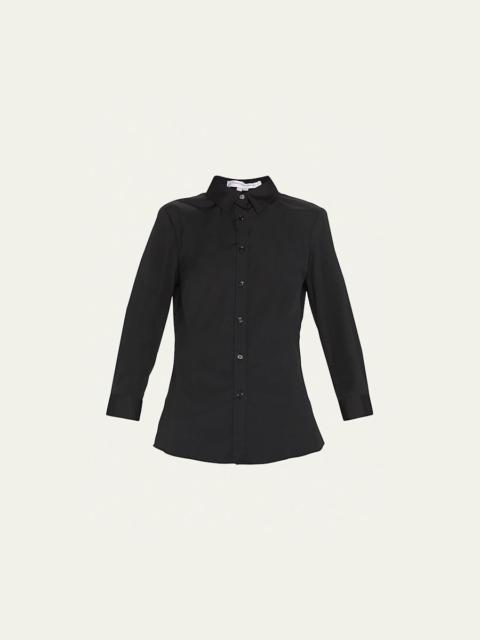 Classic Cotton Button-Front Shirt