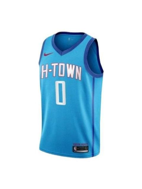 Nike x NBA H-Town City Houston Rockets Jersey 'Russell Westbrook 0' CN1731-462
