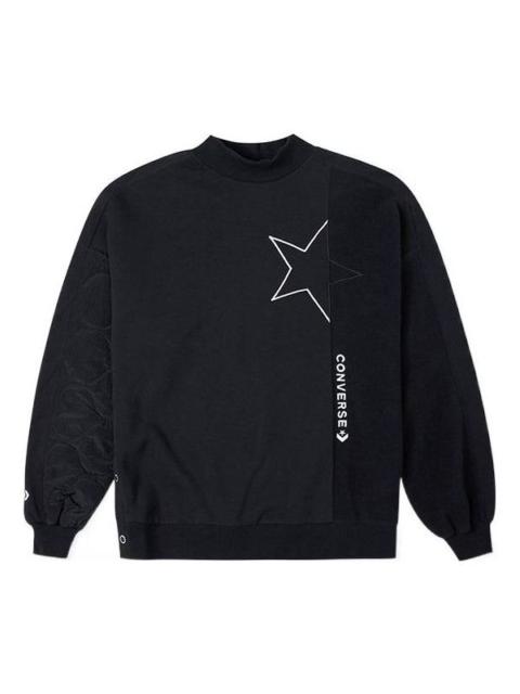 (WMNS) Converse Cozy Utility Crew 'Black' 10025056-A03