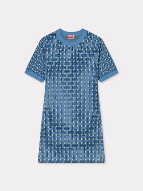 'KENZO Weave' embroidered dress