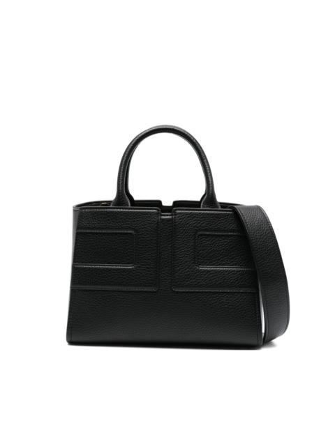 panelled tote bag