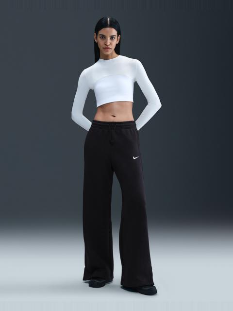 Nike Sportswear Phoenix Fleece Women's High-Waisted Wide-Leg Pants