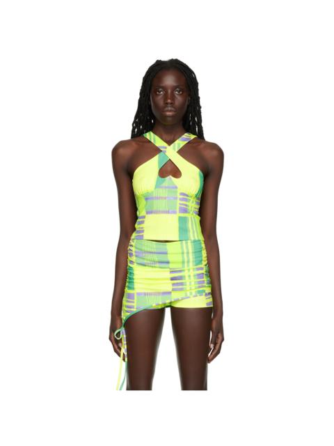 SSENSE Exclusive Yellow & Green Top