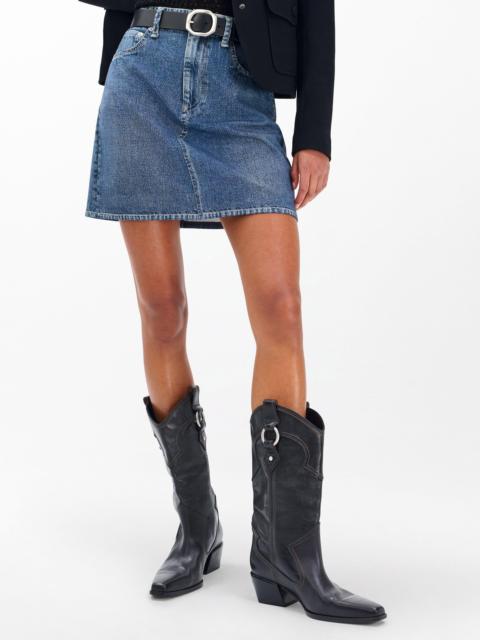 Joni Leather Cowboy Boots