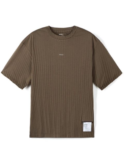 SATISFY | Auralite™ Pleated T‑Shirt 'Olive'