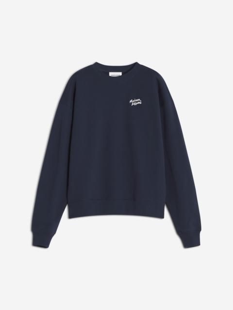 MAISON KITSUNE HANDWRITING COMFORT SWEATSHIRT