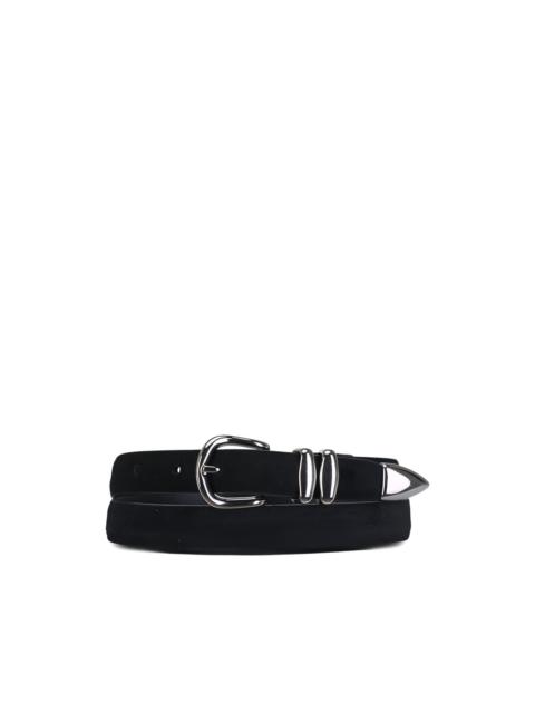 Genevieve suede belt