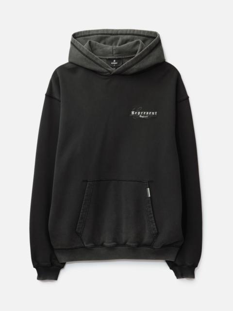 REPRESENT LEGACY OVERPRINT HOODIE
