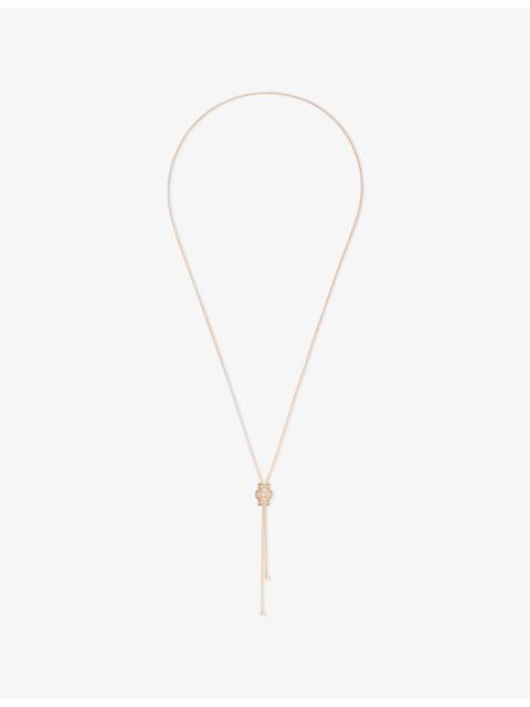 Possession 18ct Rose-Gold And 0.43ct Brilliant-Cut Diamond Pendant Necklace