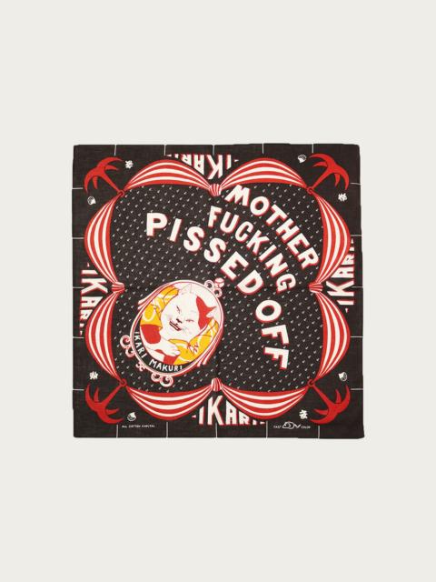 COLOR BANDANA IKARIMAKURI - BLACK