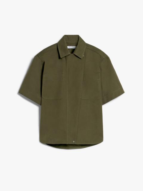 MELA Cotton canvas oversized shirt