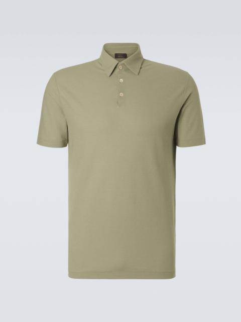 Zanone cotton polo shirt